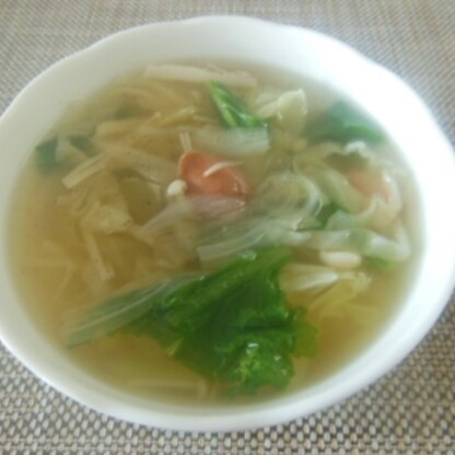 寒い冬にぴったりのスープですね。体が温まる美味しいレシピ有難うございました。
(#^.^#)